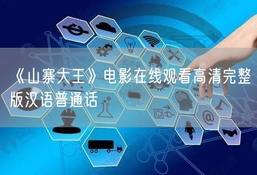 《山寨大王》电影在线观看高清完整版汉语普通话